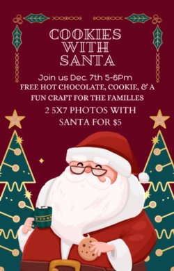 Cookies with Santa